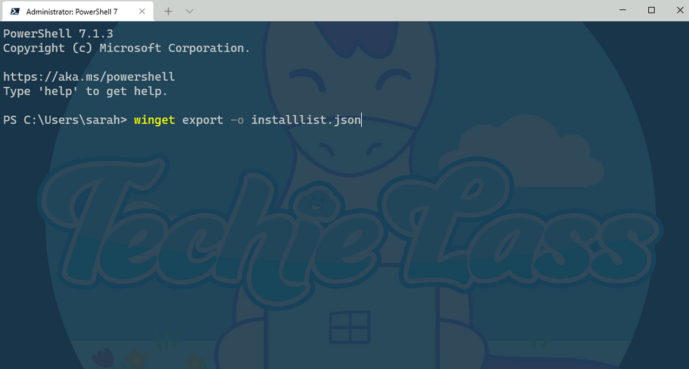 Windows Package Manager can help you export and import a collection of software!