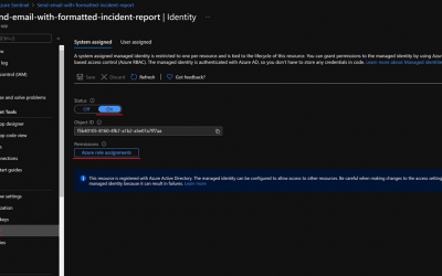 Understanding API connections for your Azure Sentinel Playbooks