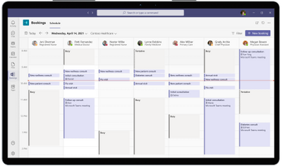 Microsoft Bookings virtual visit schedule.png