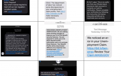 Phishing scheme targets unemployment insurance benefits and PII