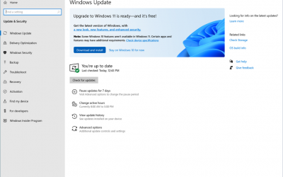 Commercial previews for Windows 11 and Windows 10, version 21H2