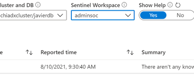 Check the health of your exported Azure Sentinel logs in your ADX cluster