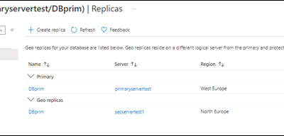 Azure SQL Database – GEO Replication across subscription with private endpoints