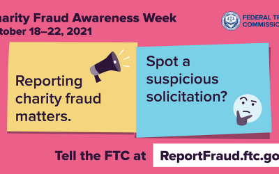 This week the focus is on charity scams