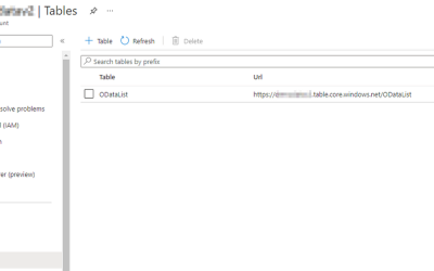 Extracting SAP data using OData – Part 3 – Metadata store