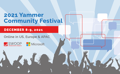 Register for the 2021 Yammer Festival Dec 8-9