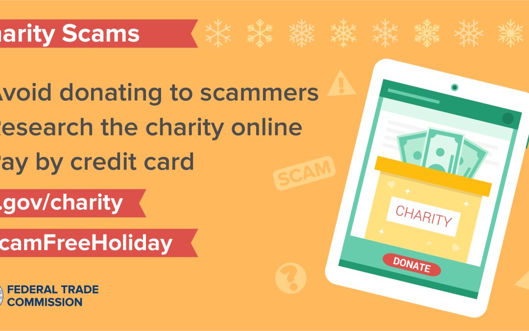Make your donation count by avoiding end-of-year charity scams