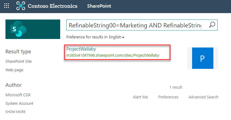 SharePoint search can be used to verify/validate KQL queries.