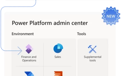 Manage Finance and Operations apps in the Power Platform admin center