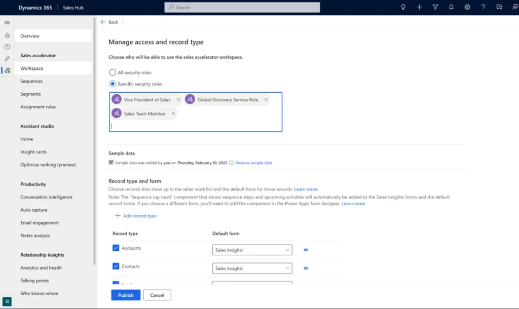 Streamline sales actions with Dynamics 365 sales accelerator