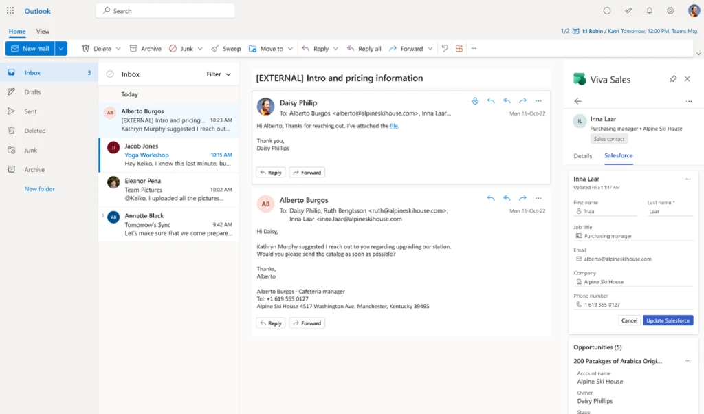 Announcing the general availability of Viva Sales, an intelligent selling experience in Microsoft 365 and Teams