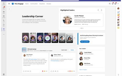 New ways to connect with leaders and find solutions in Viva Engage