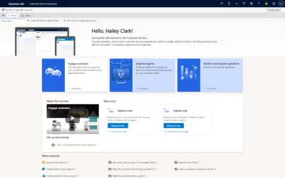 Create a Digital Contact Center in seconds with the Customer Service free trial