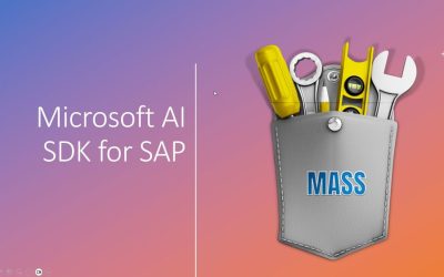 Propelling the Aerodynamics of Enterprise Innovation: Announcing the Microsoft AI SDK for SAP ABAP