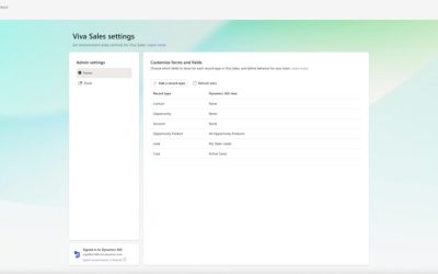 Enhancing Seller Productivity: Customize Viva Sales Forms