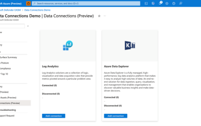 An introduction to Microsoft Defender EASM’s Data Connections functionality