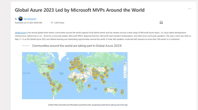 Invite You to Be a Global Azure 2024 Organizer