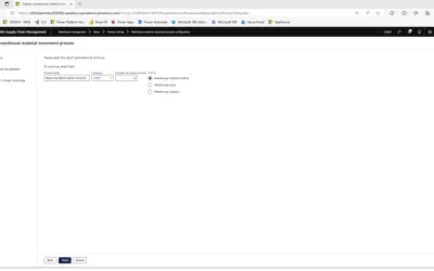 Process Advisor for Supply Chain and Warehousing.