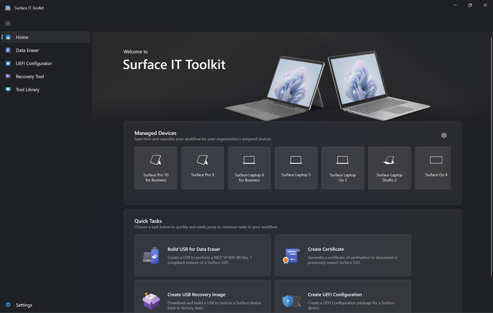 Surface IT Toolkit home page.png