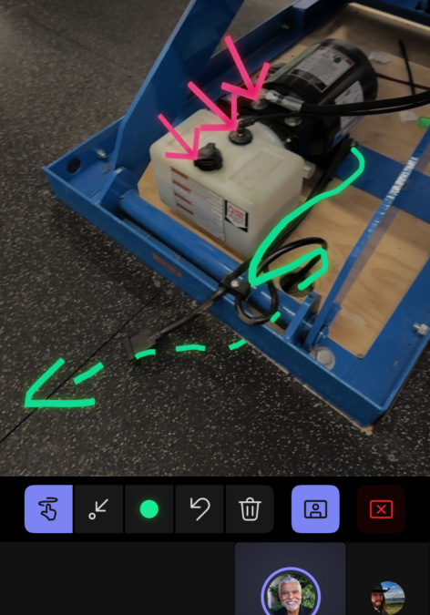 Spatial annotations for frontline technicians with Dynamics 365 Field Service & Microsoft Teams