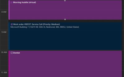 Integrate Field Service bookings with Outlook and Teams 