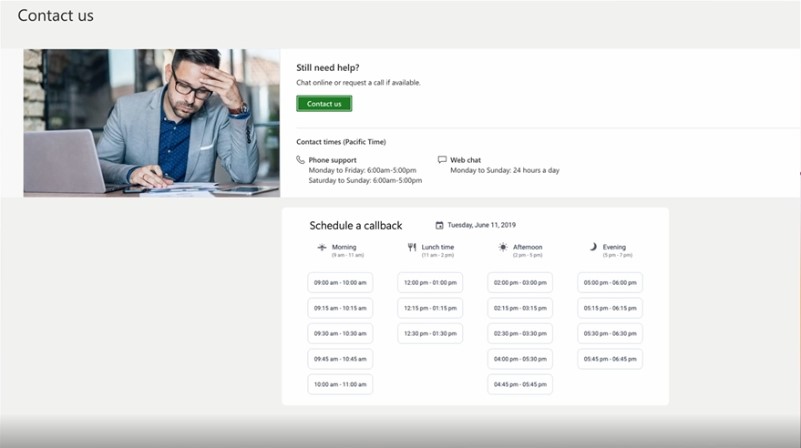 Smarter callbacks with availability-aware scheduling CCaaS APIs