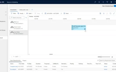 Seamless scheduling across time zones in Dynamics 365 Field Service