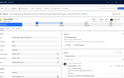 Introducing the new summary experience in Dynamics 365 Sales