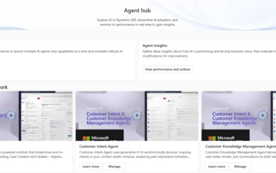 Safe, transparent, measurable AI adoption with Agent hub