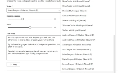 Create empathetic agents with HD voices in Dynamics 365 Contact Center