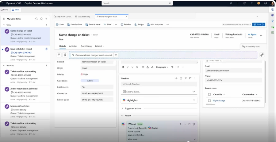 Revolutionizing customer support with autonomous case resolution 